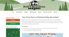 Desktop Screenshot of foystoblacktailtrails.org